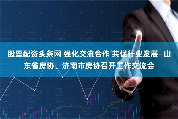 股票配资头条网 强化交流合作 共促行业发展—山东省房协、济南市房协召开工作交流会